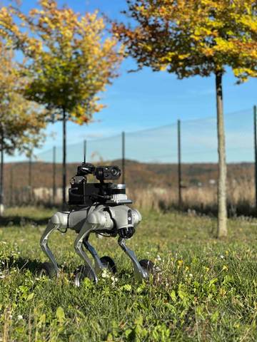 Robotický pes je jedním z zařízení, která bude možné využívat pro výzkum i praxi | foto: FAST VUT