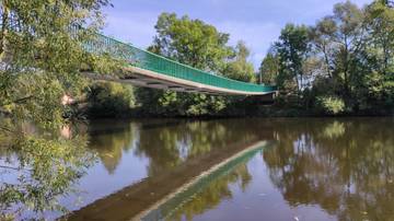 Pozorování lávky v Radonicích nad Ohří poukázalo na proměnlivost mostních konstrukcí v závislosti na ročním období. | Foto: archiv FAST VUT
