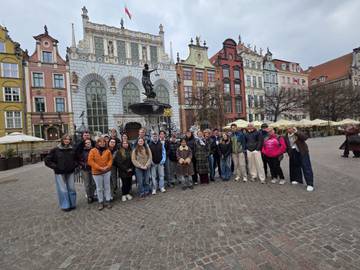 Účastníci ERASMUS+ BIP v Olštýně, Polsko