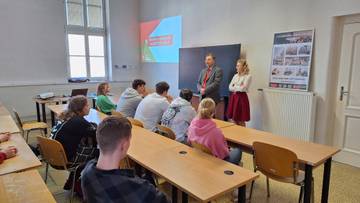 Exkurze studentů z Bratislavy na Ústavu geodézie