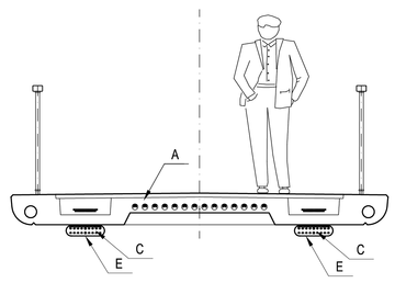 External cables in the cross section