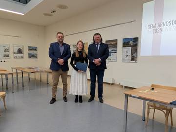 Lucie Bruková si svým návrhem Modulový rodinný dům v Brně vysloužila třetí místo. | Foto: FAST VUT