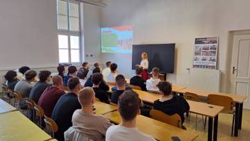 Exkurze studentů z Bratislavy na Ústavu geodézie