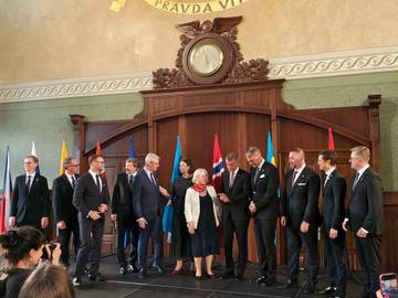Setkání s představiteli severských a pobaltských ambasád představuje významný milník pro český výzkum i mezinárodní spolupráci. | Foto: Lukáš Krmíček.