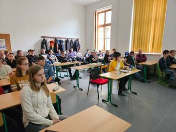 Prezentace BIM pro studenty geodézie na SPŠ Kudelova Brno