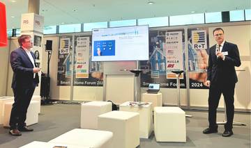 Joint lecture by Bernard Mullie and Miroslav Vořechovský for members of the international professional organisations ES-SO and ITRS at the Stuttgart trade fair | Photo: Bematech