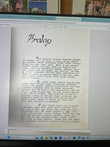 Prolog staré kroniky Akce Pustevny. | Foto: Karel Sehoř