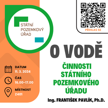 O vodě - činnosti SPÚ - František Pavlík