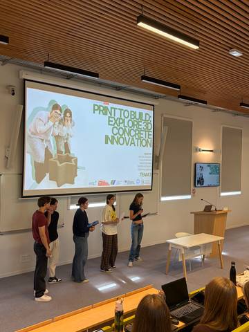 Studenti prezentovali své návrhy před odbornou porotou. | Foto: ESTP
