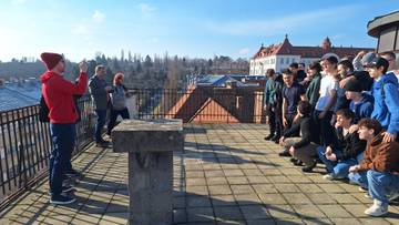 Exkurze studentů z Bratislavy na Ústavu geodézie